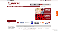 Desktop Screenshot of pex.pl
